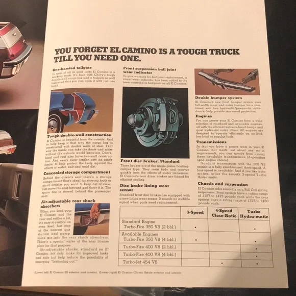 70’s classic chevy dealer promotional movies and brochures camaro corvette + (c) - Picture 10 of 16